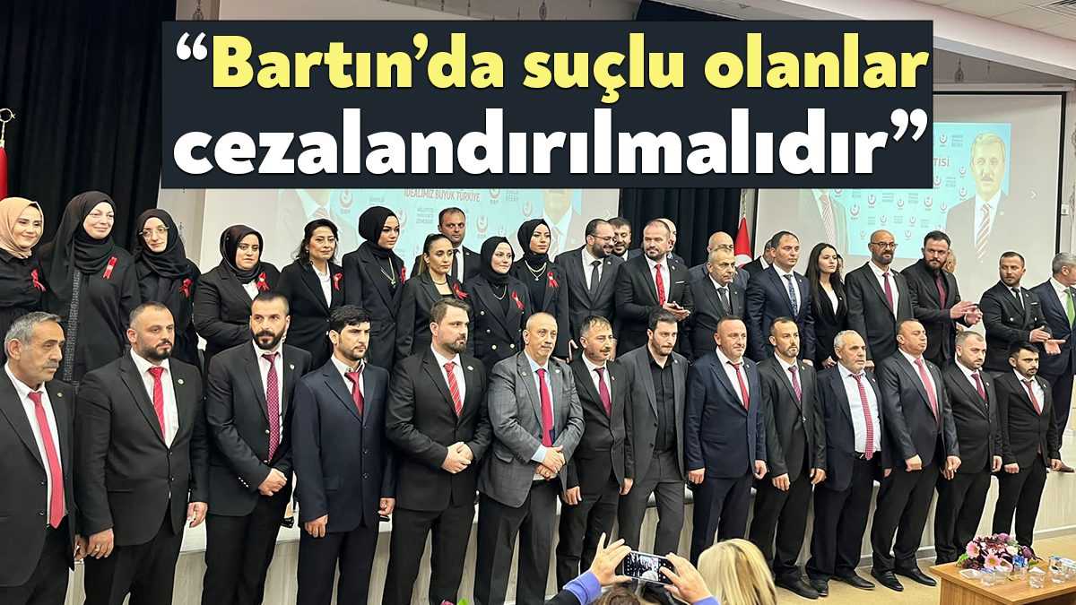 BBP Kartepe 1.Olağan Genel Kurulu’nda konuşma yapan Kocaeli İl Başkanı