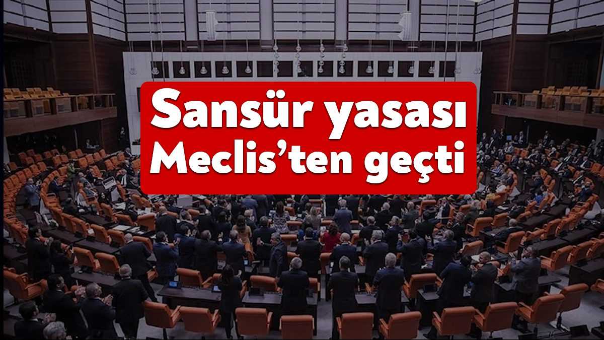 "Dezenformasyonla mücadele düzenlemesi" olarak bilinen Basın Kanunu ile Bazı Kanunlarda