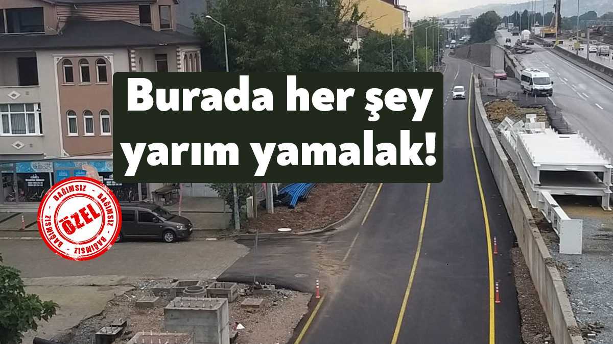 Kartepe Ankara Caddesi üzerinde yapılan çalışmaların ardından cadde trafiğe açıldı