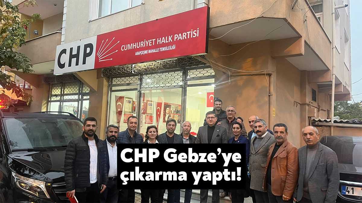 Cumhuriyet Halk Partisi Kocaeli İl Örgütü, Sokak Örgütlenmesi çalışmaları kapsamında