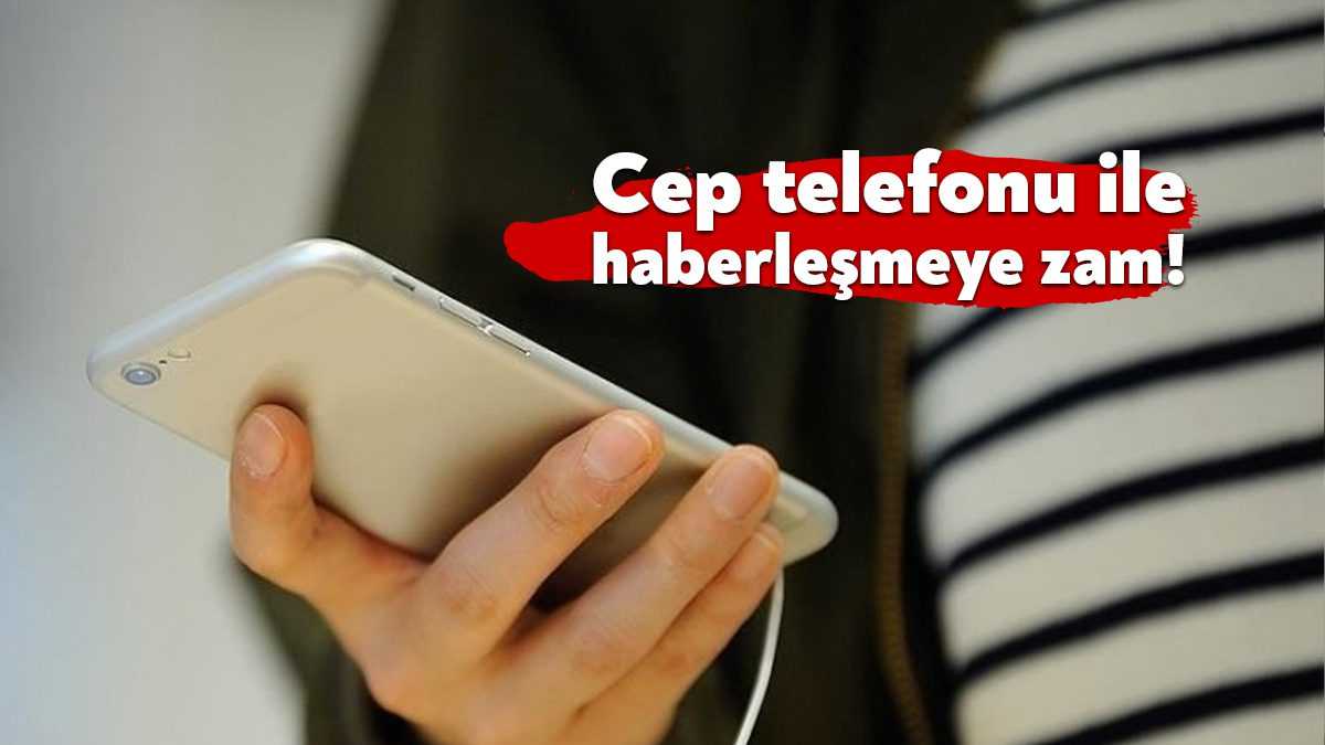 Mobil iletişimde uygulanan ücret tarifesinde 1 Ekim 2022 tarihinden itibaren