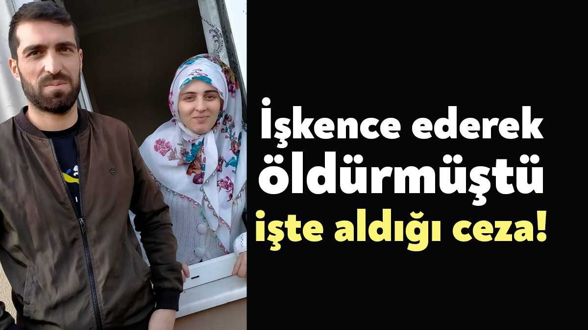 Kocaeli'de eşi Hatice Senem'i işkence ederek öldüren sanık, indirim uygulanmaksızın