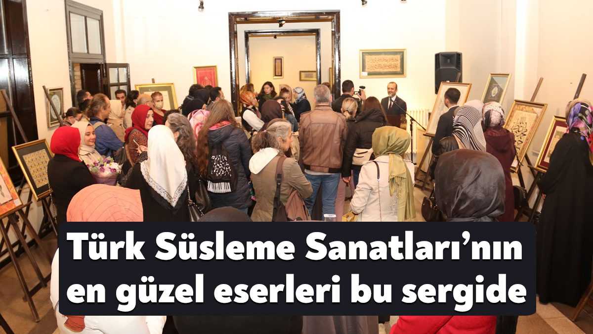 KBB Konservatuarı Geleneksel Türk Süsleme Sanatları Sergisi Gar Sanat Galerisi’nde