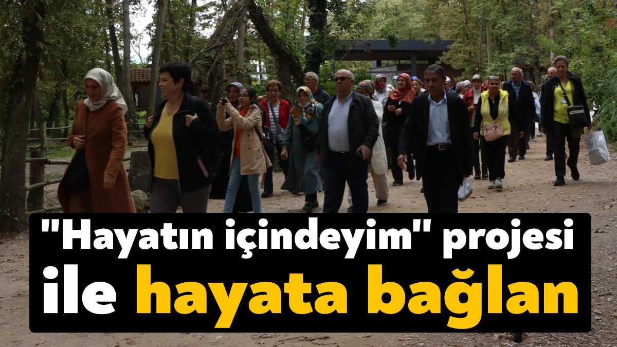 Kocaeli Büyükşehir Belediyesi “Hayatın İçindeyim” projesinde Doğa Severler Kulübü’ne katılım