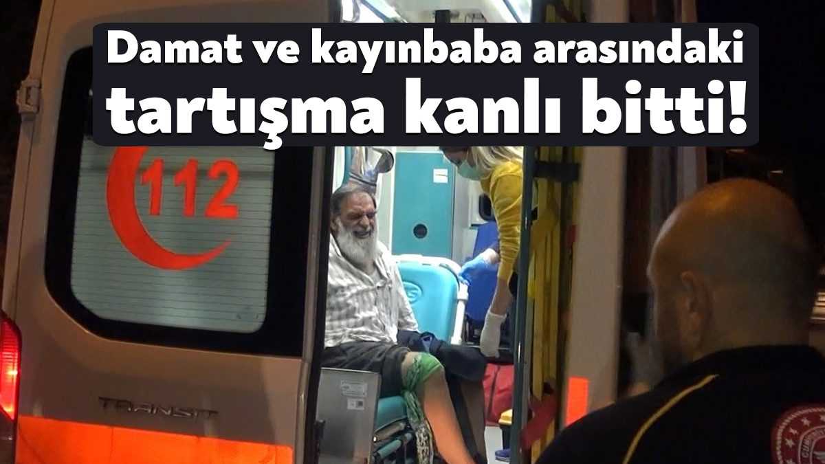 Kocaeli’nin İzmit ilçesinde bir kişi, tartıştığı kayınbabasının tabancayla bacağından vurarak