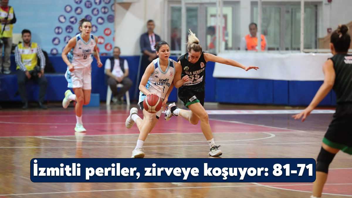 Sezona harika bir başlangıç yapan İzmit Belediyespor Kadın Basketbol Takımı,