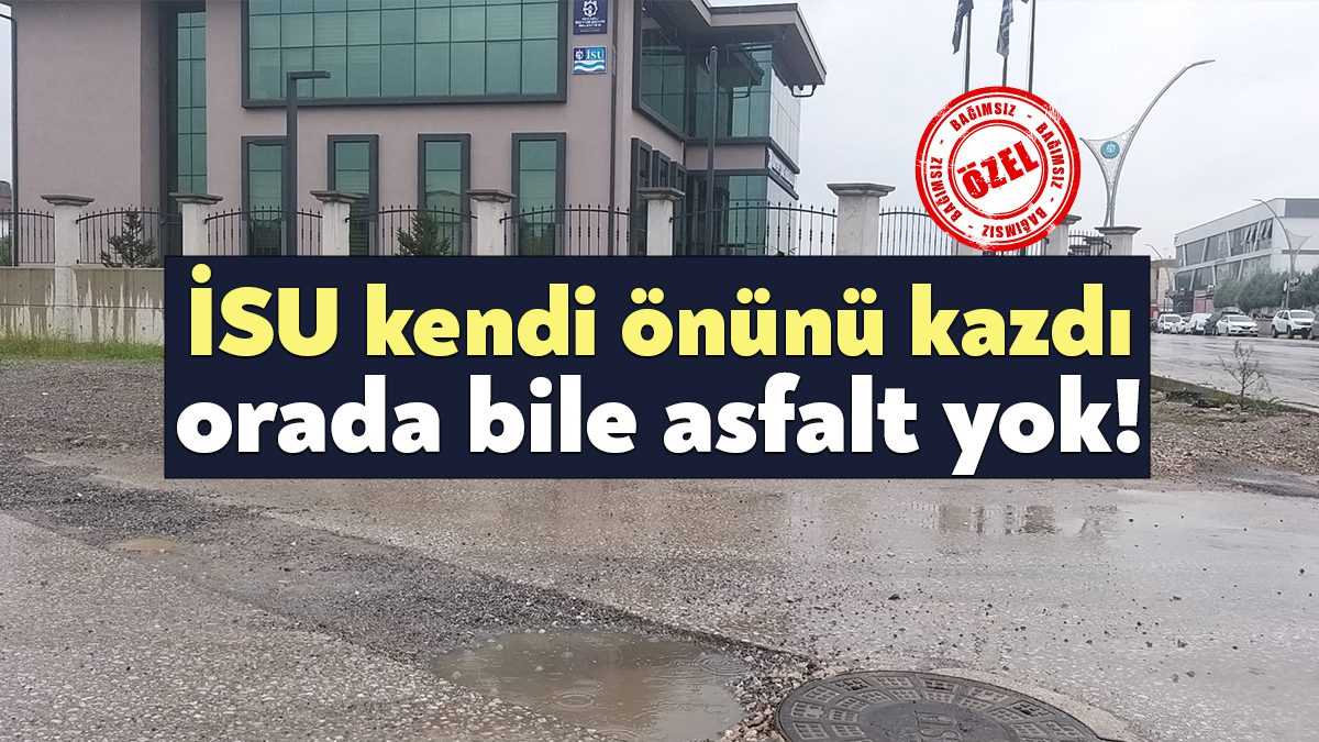 İSU Genel Müdürlüğünün gerçekleştirdiği altyapı çalışmaları sonrası bozulan üst yapının