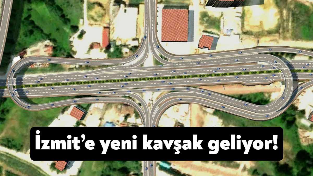 Kocaeli Büyükşehir Belediyesi tarafından hayata geçirilecek Yeşilova Solaklar Köprülü Kavşağı