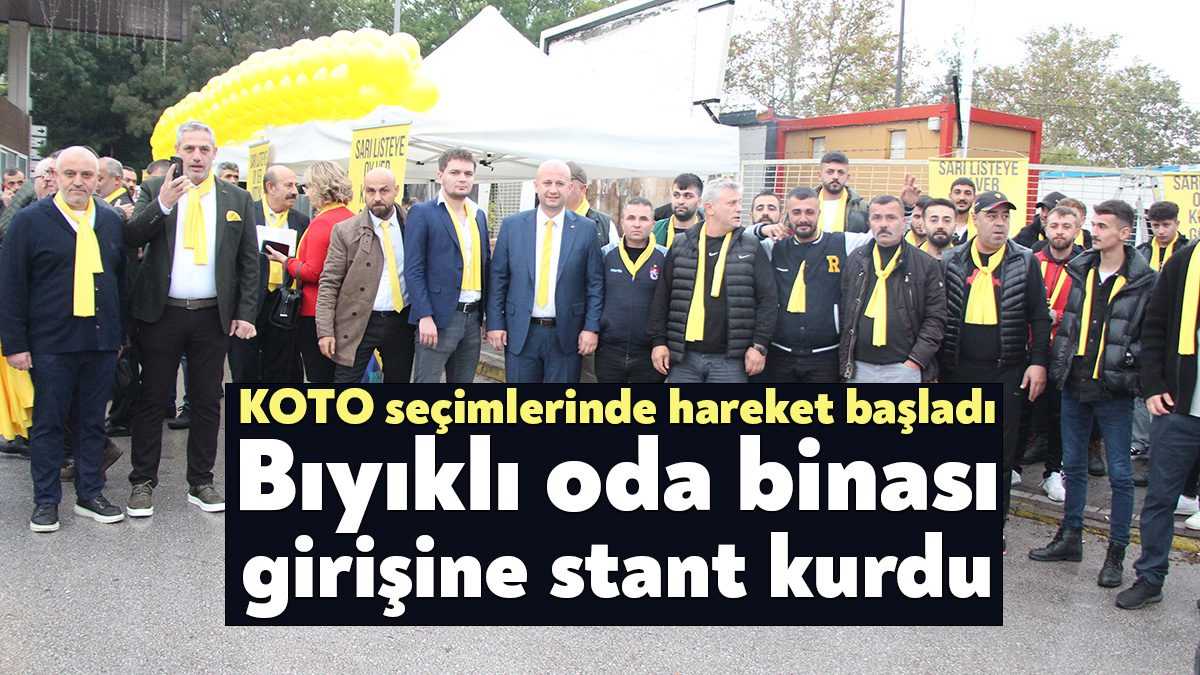 Kocaeli Ticaret Odası (KOTO) komite seçimleri bugün saat 09.00 itibariyle