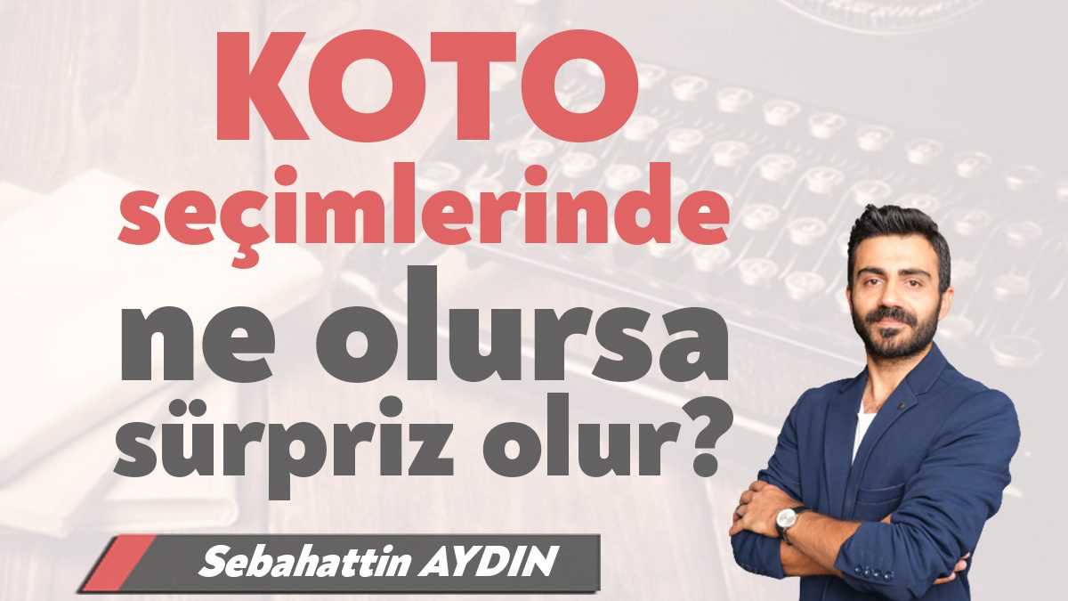 Kocaeli Ticaret Odası komite seçimleri yarın yapılacak. Bu seçim için