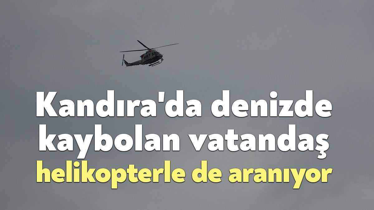 Kocaeli’nin Kandıra ilçesinde gece alabora olan teknede kaybolan vatandaşı arama