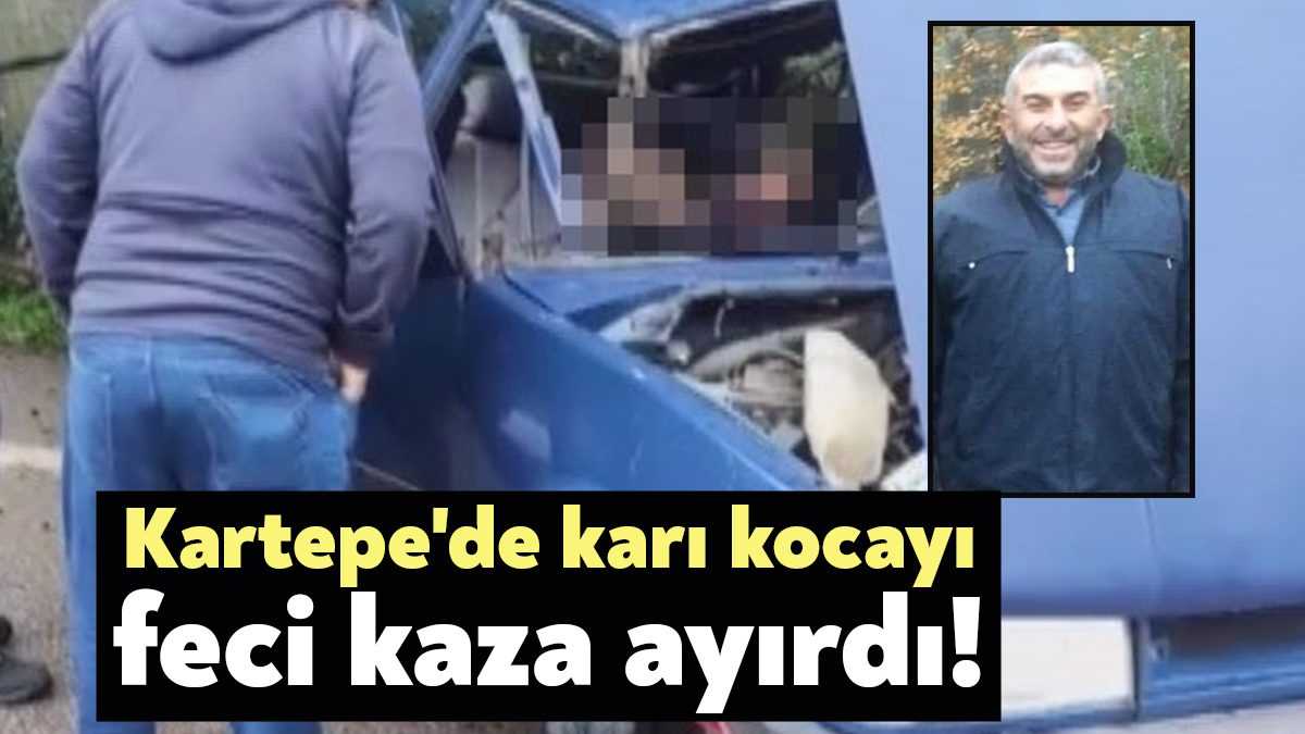 Kocaeli’de özel halk otobüsü ile otomobilin çarpıştığı kazada araçta bir