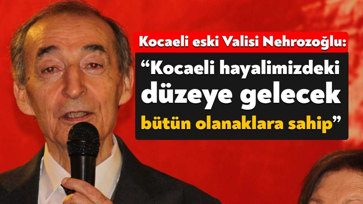 KYÖD’ün Cumhuriyet Balosu’na katılan Kocaeli eski Valisi Kemal Nehrozoğlu, “İzmit,