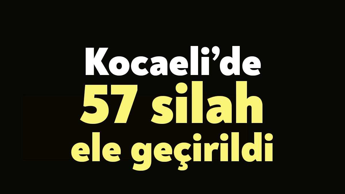 Kocaeli’de polis ekiplerince şüpheli şahısların iş yerlerinde ve evlerinde yapılan