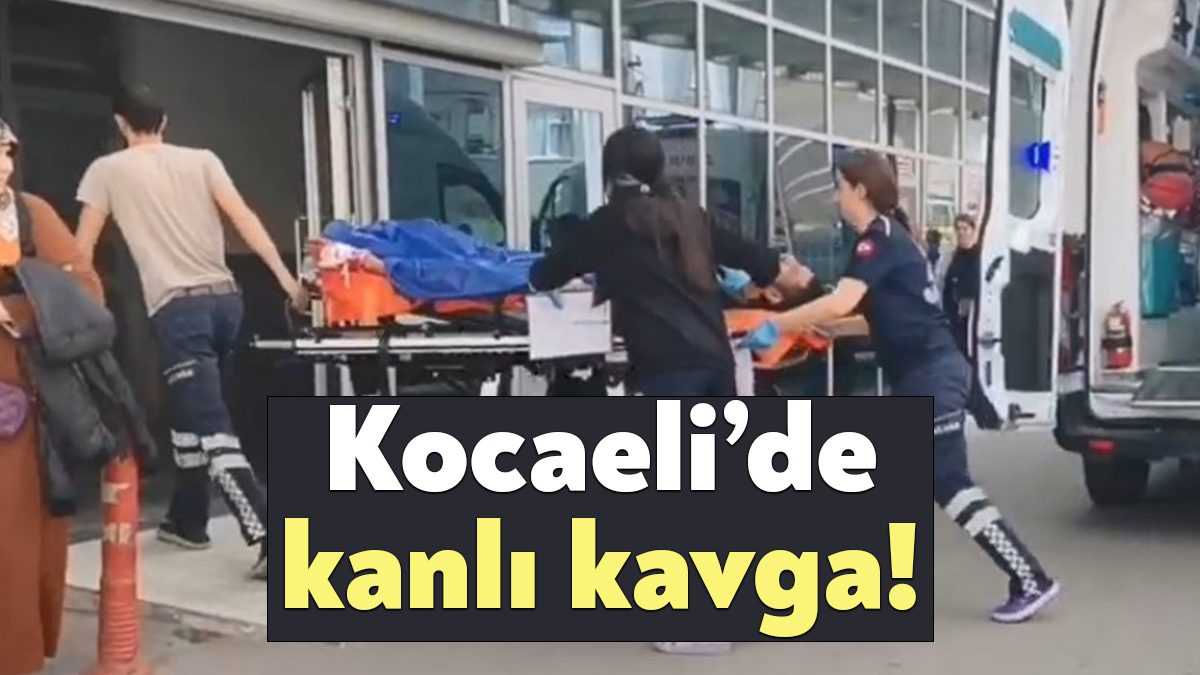 Kocaeli’nin Gebze ilçesinde alacak verecek meselesi sebebiyle çıkan kavgada silahla