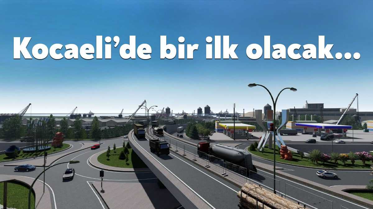 Ulaştırma ve Altyapı Bakanlığı tarafından yapılacak olan ve Kocaeli’nin ilk