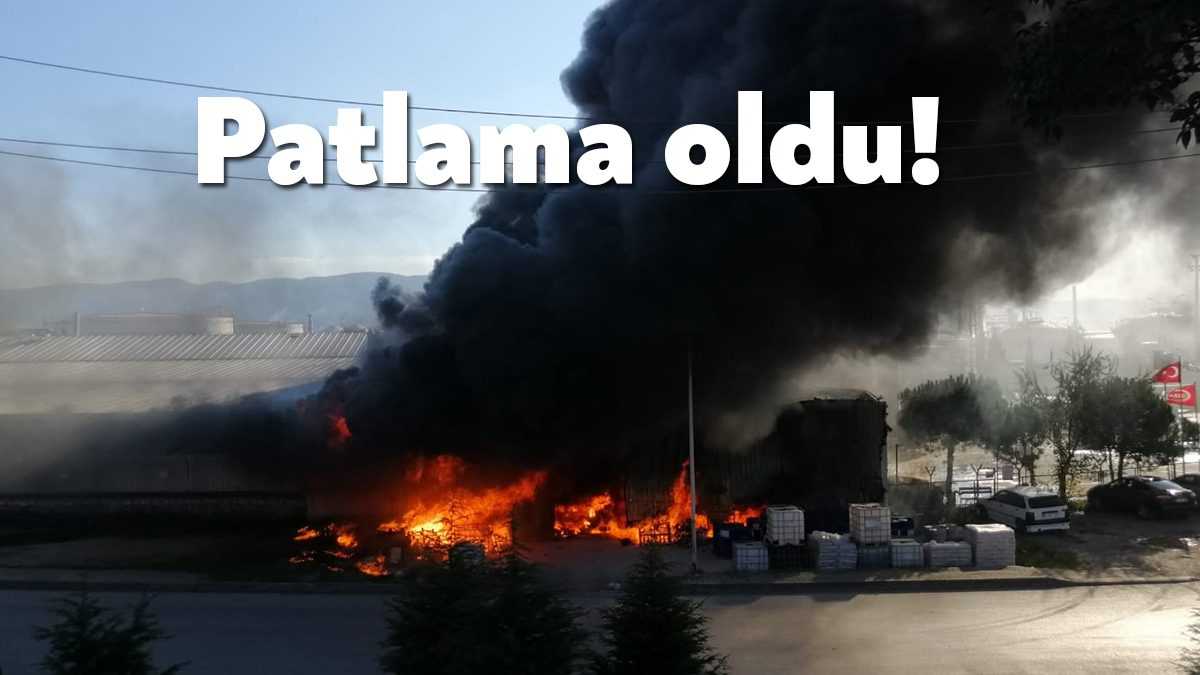 Kocaeli’nin Körfez ilçesindeki Tüpraş rafinerisinin yanında bulunan bir petrol firmasında