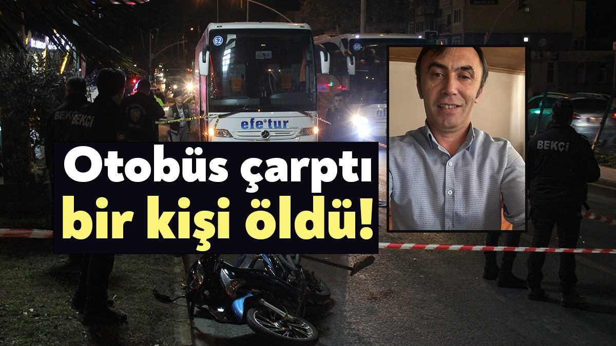 Kocaeli’nin Gölcük ilçesinde motosiklet ile yolcu otobüsü çarpıştı. Kazada motosiklet