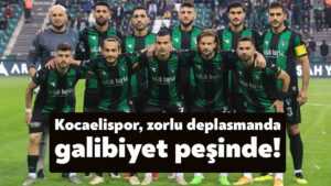 Kocaelispor, Zonguldak Kömürspor ile karşılaşıyor! Kocaelispor Zonguldak Kömürspor maçı ne zaman?