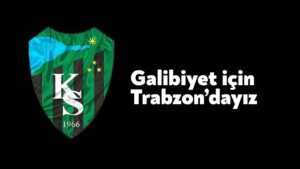 Kocaelispor galibiyet için Trabzon’da