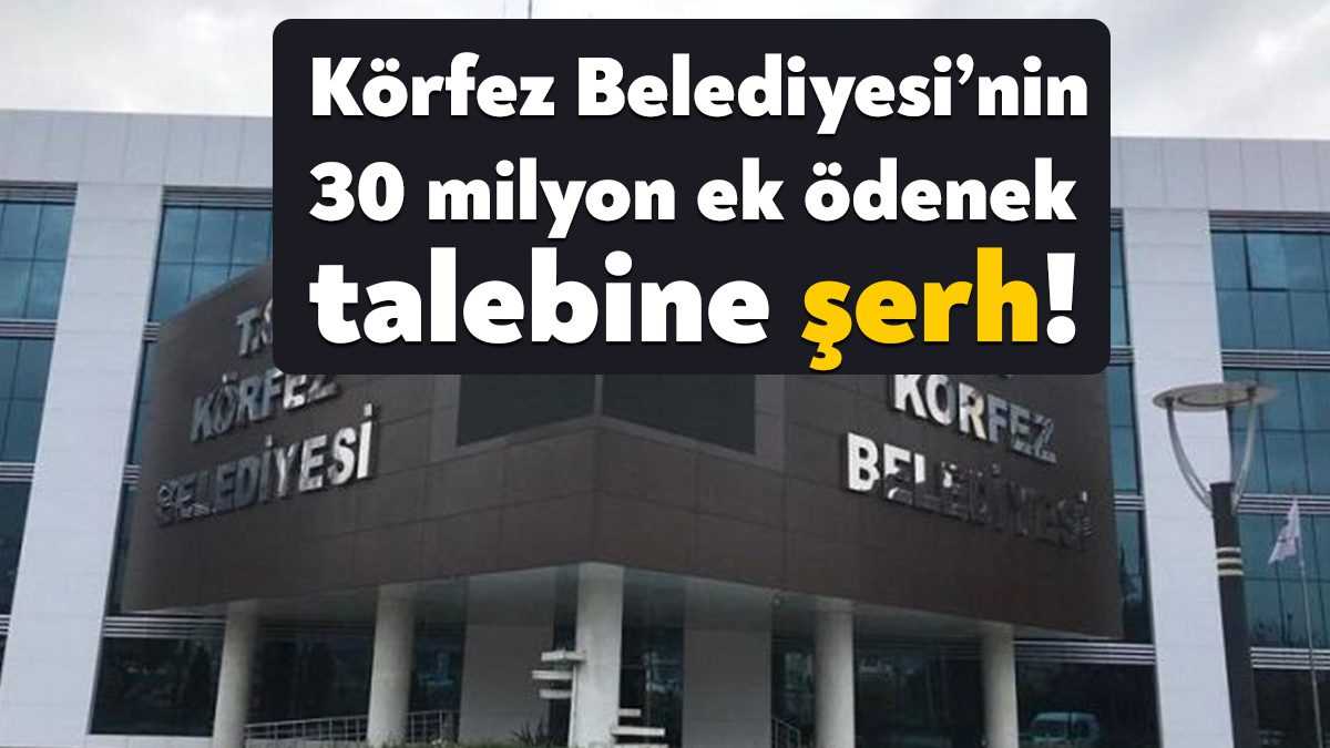 Kocaeli Büyükşehir Belediyesi Ekim ayı meclis toplantısı ikinci oturumunda Körfez