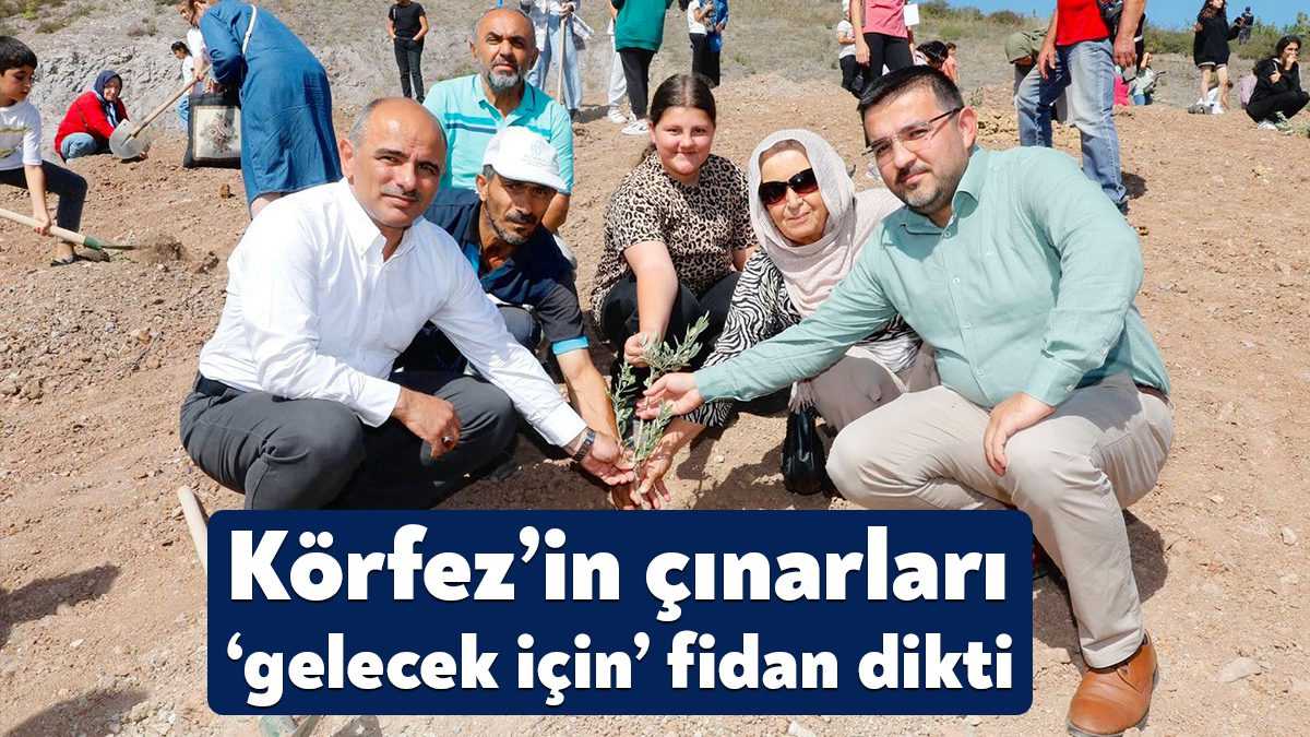 Körfez Belediyesi, 1 Ekim Dünya Yaşlılar Günü sebebiyle, ağaç dikim