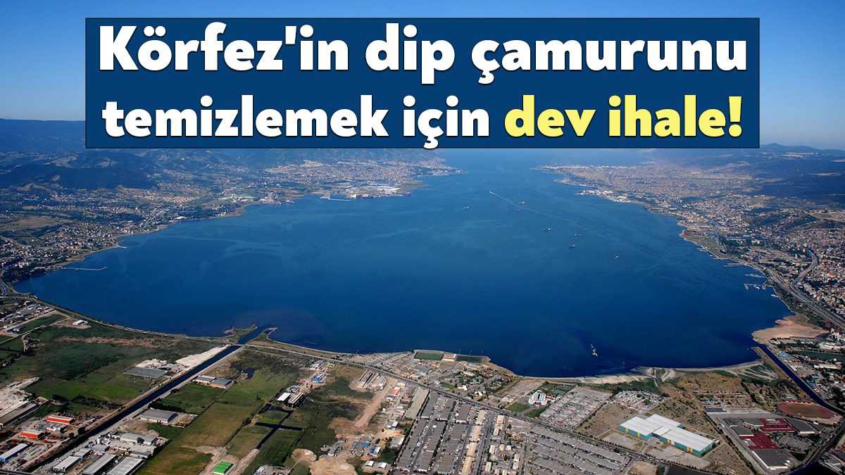Kocaeli Büyükşehir tarafından İzmit Körfezi Dip Çamurunun Temizlenmesi ihalesi gerçekleşti.