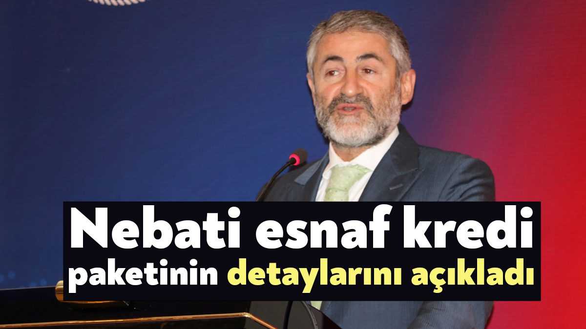 Nebati sosyal medyadan yaptığı paylaşımda 100 milyar TL tutarındaki kredi
