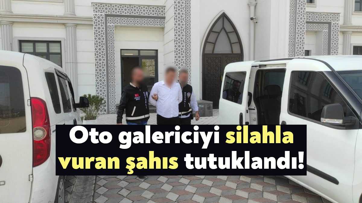 Kocaeli'nin Körfez ilçesinde oto galericiyi iş yerinde silahla yaralayan şahıs