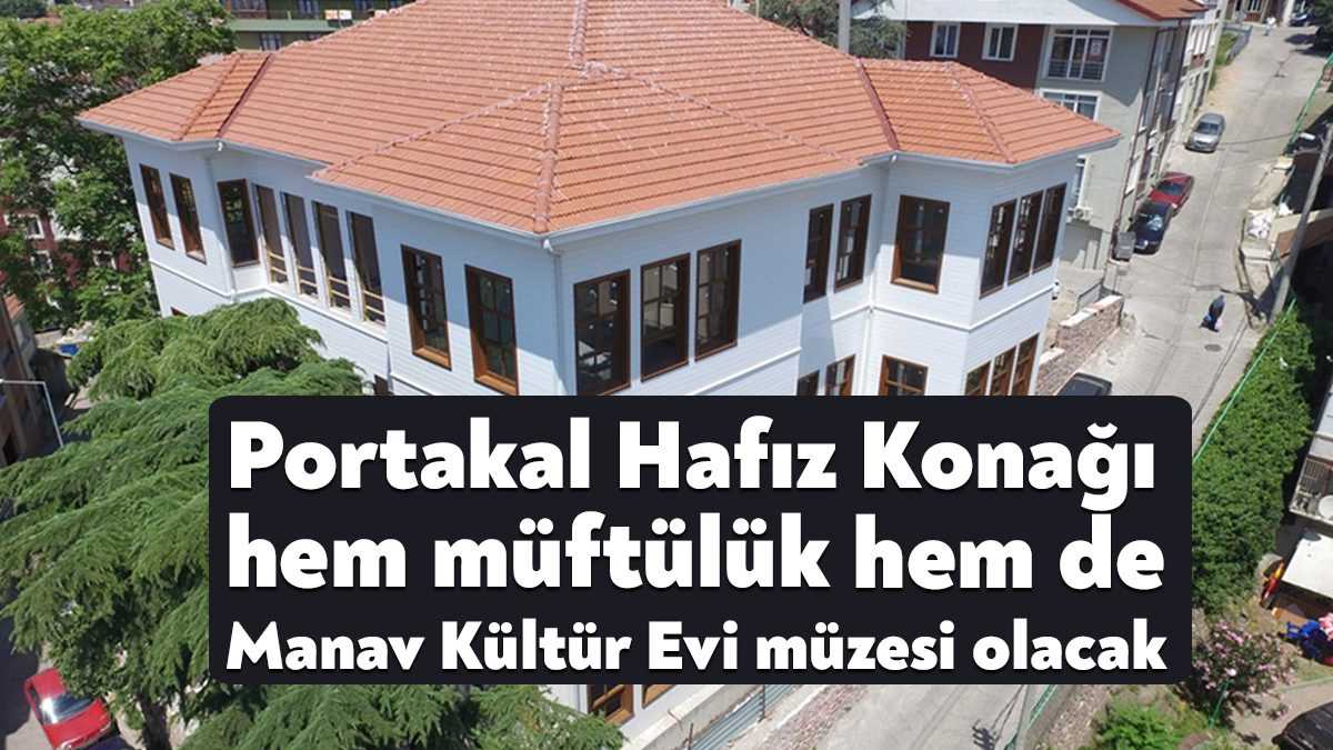 İzmit Çukurbağ’da bulunan Portakal Hafız Konağı’nın zemin ve birinci katının