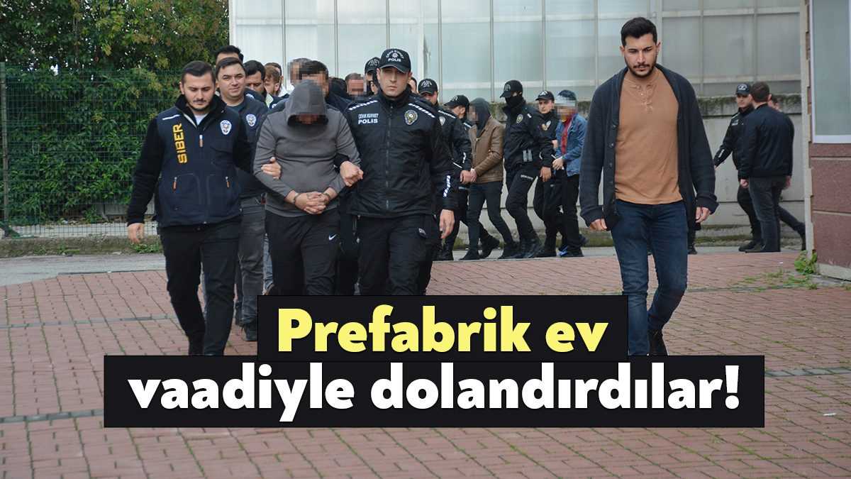 Kocaeli ve Sakarya polisinin ortak yürüttüğü operasyonda, sahte internet siteleri