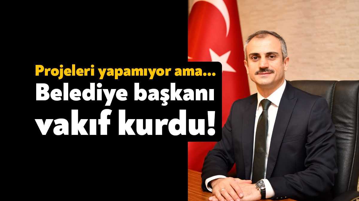 Uçak Park gibi ilçenin en göze batan projelerini dahi yapamayan,