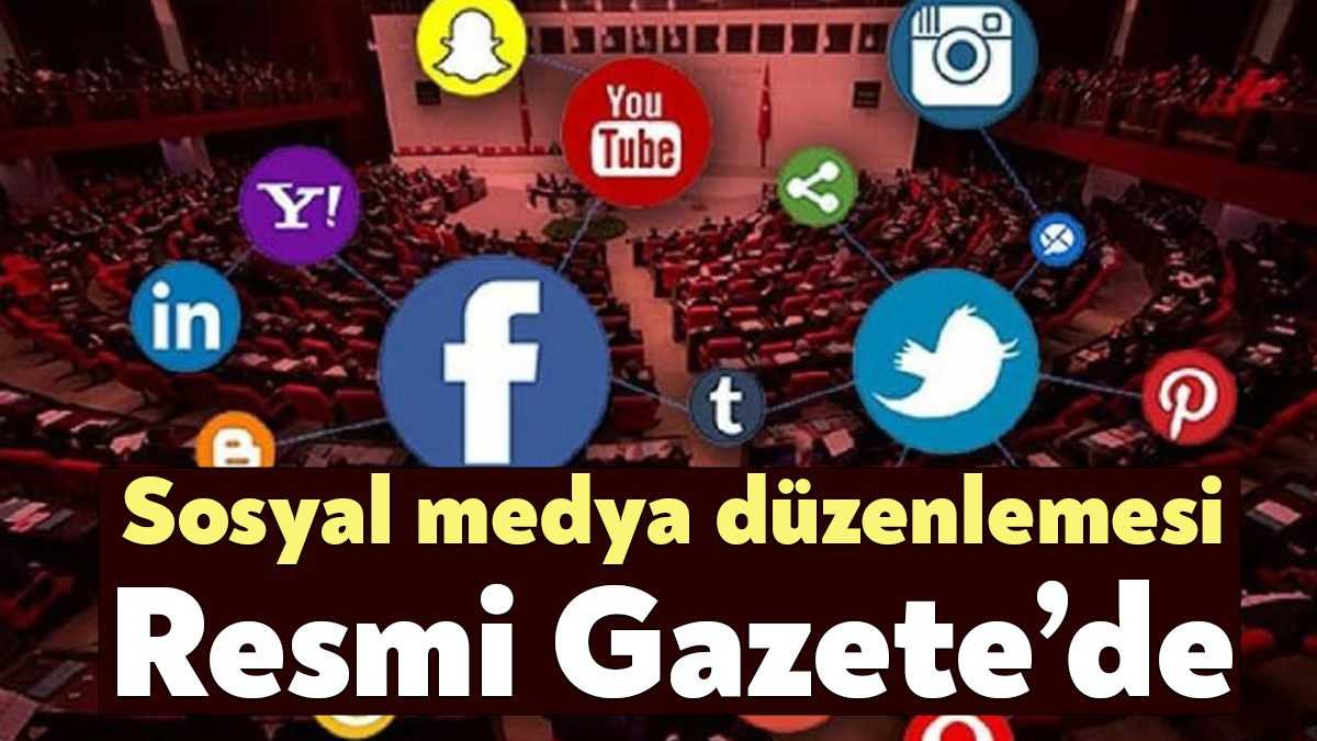 "Dezenformasyonla mücadele düzenlemesi" olarak bilinen Basın Kanunu ile Bazı Kanunlarda