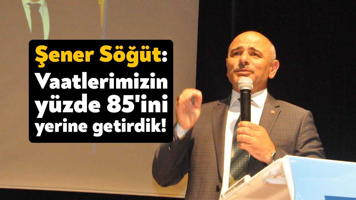 Ak Parti Körfez İlçe Danışma Meclisi'nde konuşan Körfez Belediye Başkanı