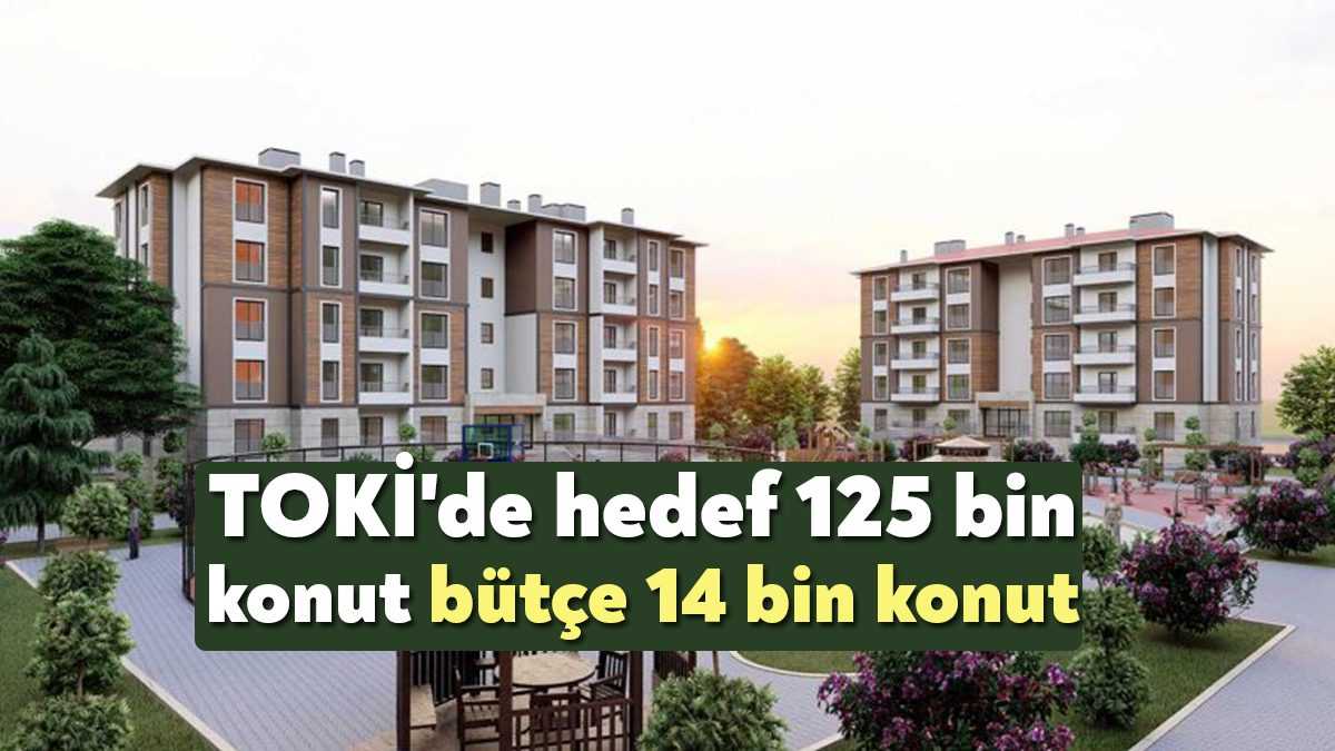 TOKİ’den sosyal konut bekleyenlere kötü haber. Önümüzdeki yıl 125 bin