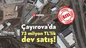 TOKİ’den Çayırova’da 73 milyon TL’lik dev satış!