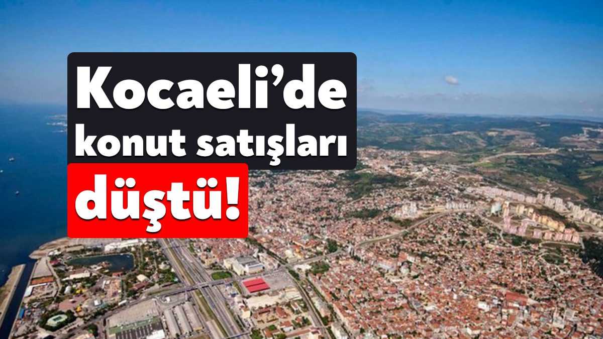 TUİK verilerine göre, Kocaeli’de konut satışları düşmeye başladı. Eylül ayında