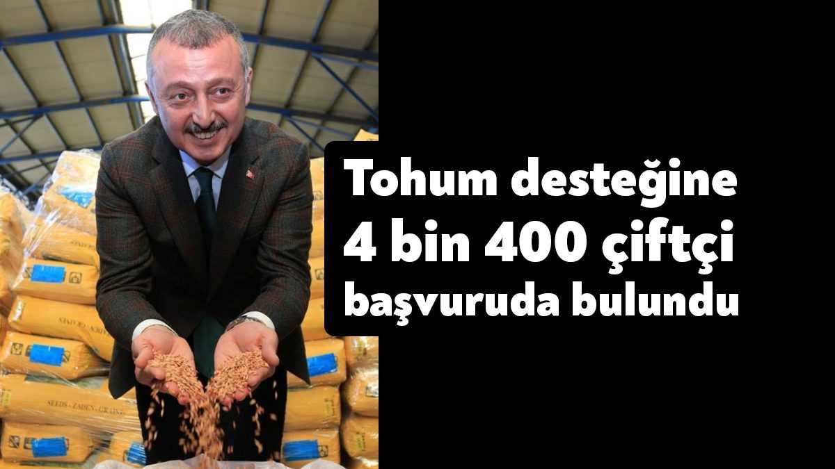 Kocaeli Büyükşehir Belediyesi'nin yüzde 75 hibeli yem bitkisi tohumu desteğine