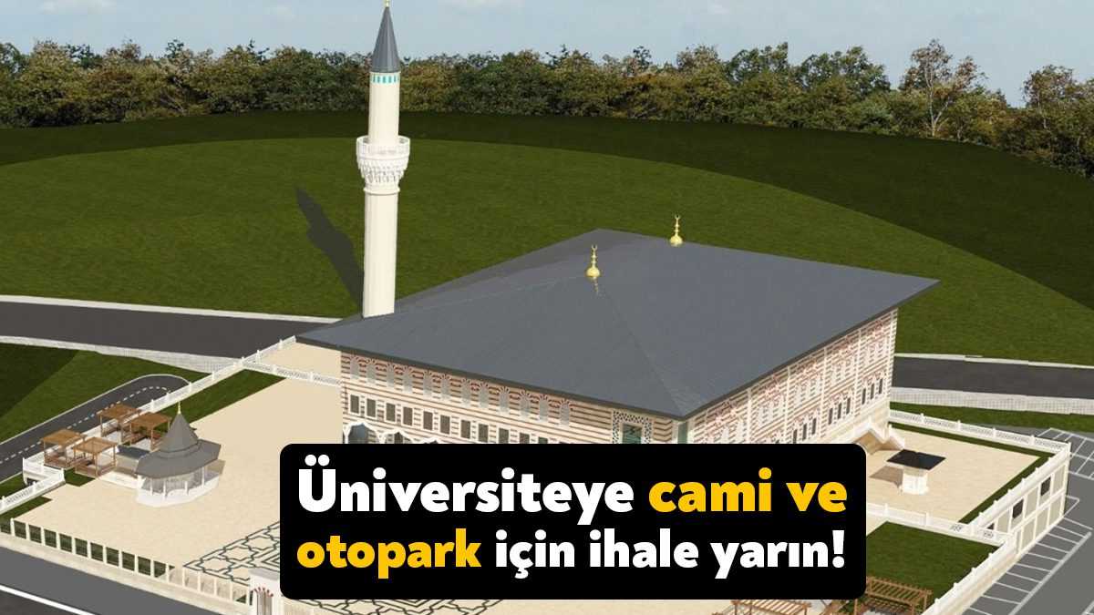 Kocaeli Büyükşehir Belediyesi, Kocaeli Üniversitesi Umuttepe Kampüsü'nün kullanımı için cami