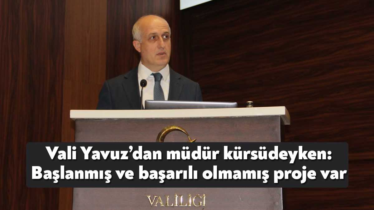 Kocaeli Valisi Seddar Yavuz, DSİ tarafından yapılan ve muhalefet tarafından