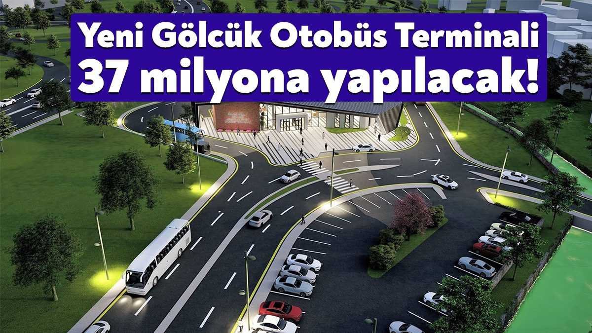 Yeni Gölcük Otobüs Terminali ihale süreci tamamlanırken terminal 39 milyon