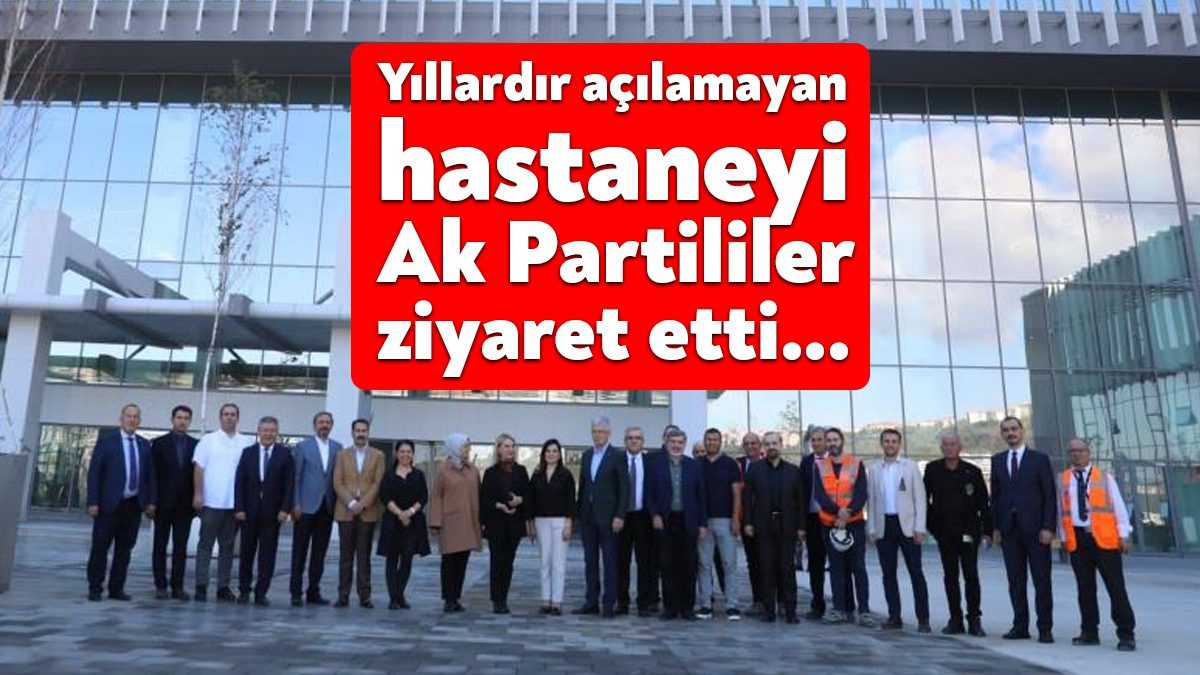 AK Parti Kocaeli heyeti, açılış için gün sayan Kocaeli Şehir