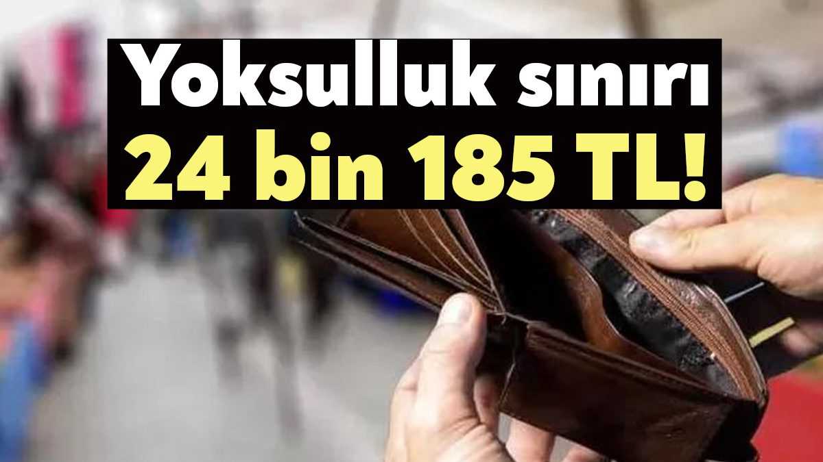 Ekim ayında 4 kişilik ailenin açlık sınırı 7 bin 425
