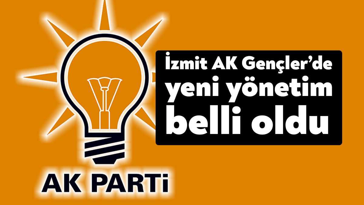 AK Parti İzmit İlçe Gençlik Kolları Başkanlığı görevini yürüten Köksal