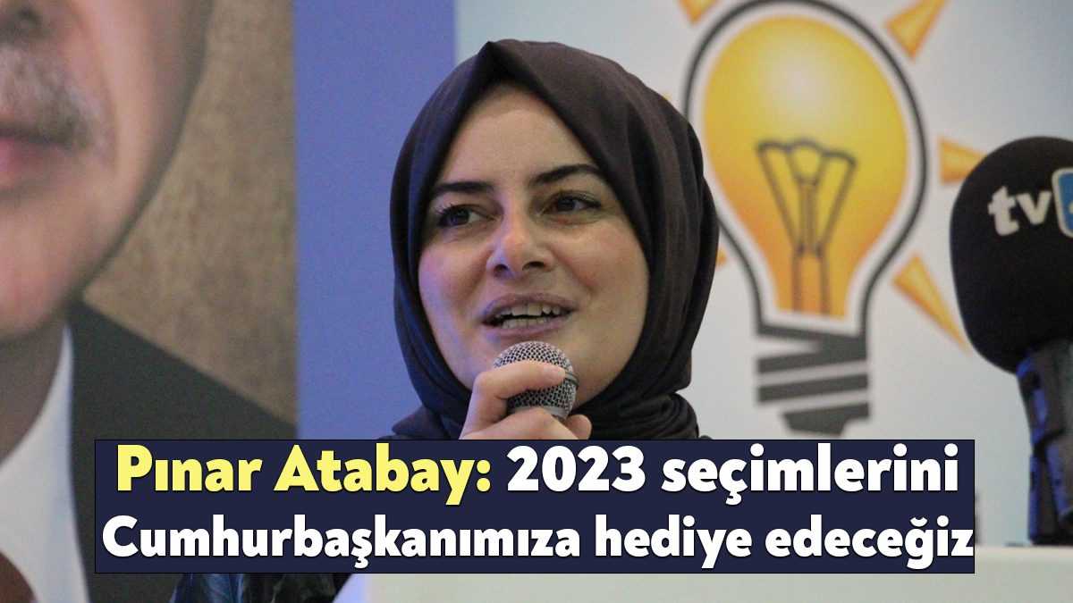 AK Parti İzmit İlçe Kadın Kolları Başkanı Pınar Atabay, AK