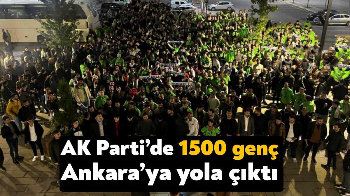 AK Parti Kocaeli Gençlik Kolları, Cumhurbaşkanı Erdoğan’ın ‘Türkiye Yüzyılı’ vizyonunu