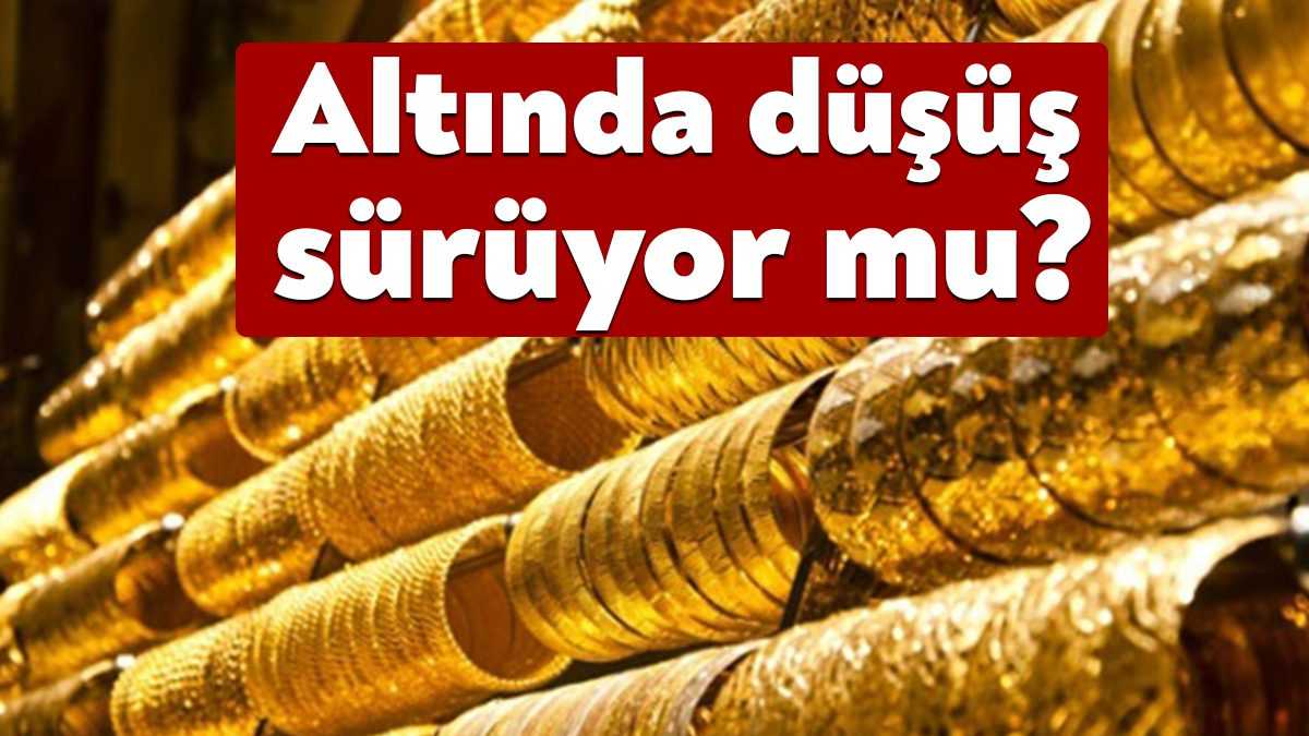 Altının gram fiyatı, yeni haftaya ise düşüşle başladı. Kocaeli Kuyumcular