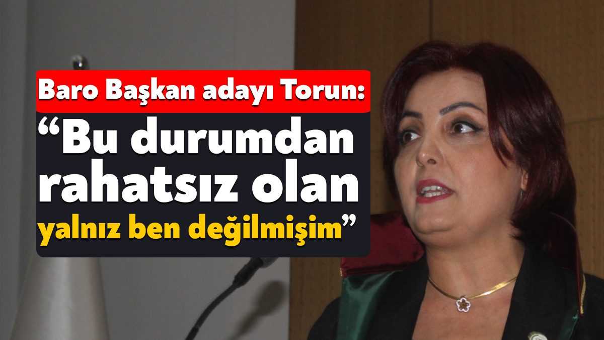Kocaeli Barosu Başkan Adayı Aysun Torun konuşmasında, “Geçen dönemki seçimlerde