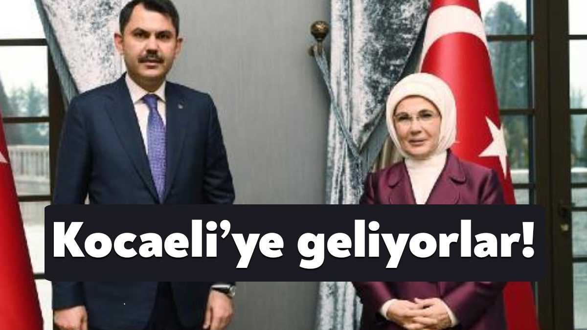 Cumhurbaşkanı Erdoğan’ın eşi Emine Erdoğan ve Çevre, Şehircilik ve İklim