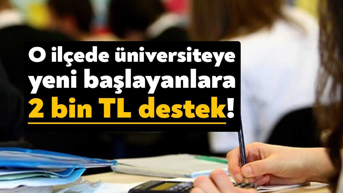 Başiskele’de geleceğin mimarı gençlere her alanda maddi ve manevi destek